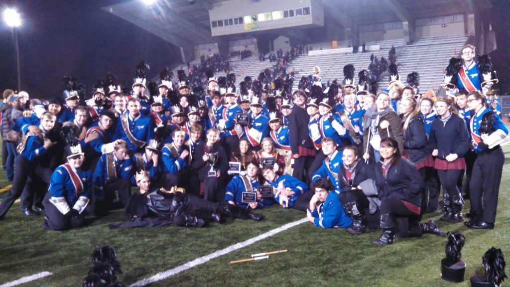 FHS Band Color Guard win