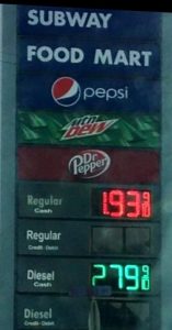 cle elum gas prices 2014-12-19 Paul Sattler