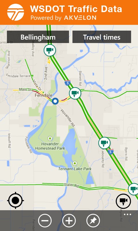 WSDOT phone app