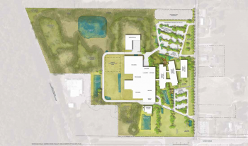 Whatcom County Jail in Ferndale - conceptual site plan DLR Group architects