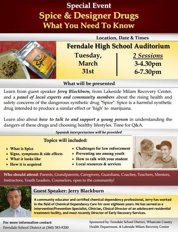 ferndale spice and designer drugs forum