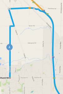 map for route 4
