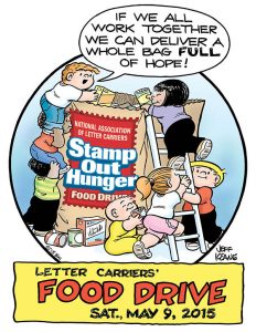 Letter Carrier Food Drive 2015
