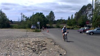 Ski-to-Sea cyclists heading through Ferndale in 2015. Photo: Discover Ferndale