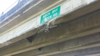 WSDOT pic of damage to BBL overpass.png