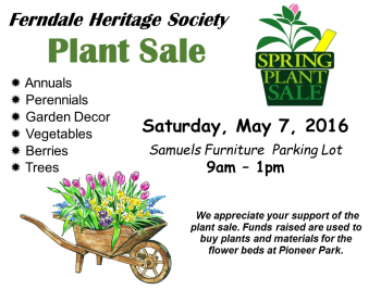 heritage society plant sale 2016