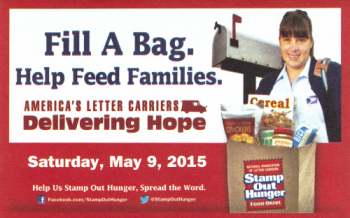 stamp out hunger mailer