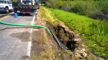 Water Main repaired Hovander Rd 2015-06-20