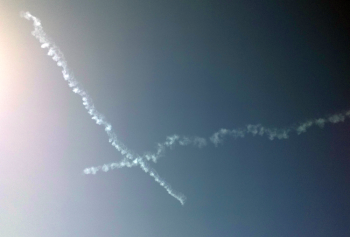 x in the sky