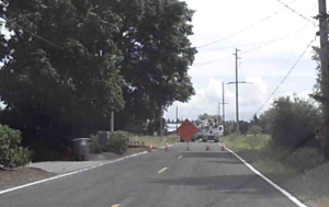 PSE work closes Creasey Rd by Stein Rd 2015-07-14