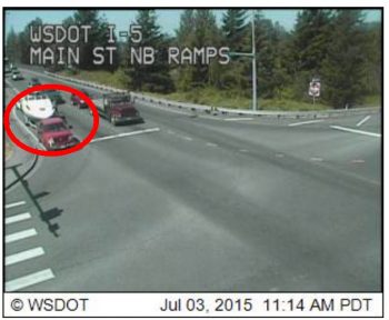 broken down at barrett and main eastbound 2015-07-03