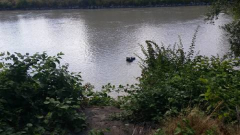 mower in the river - heston towing