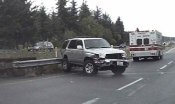 I-5 sb one-car blocking mp 263 2015-08-05