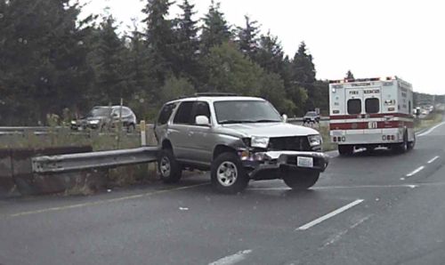 I-5 sb one-car blocking mp 263 2015-08-05