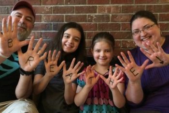Karla Marsh and family