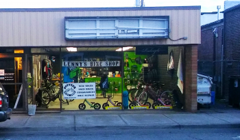 lennys bike shop exterior
