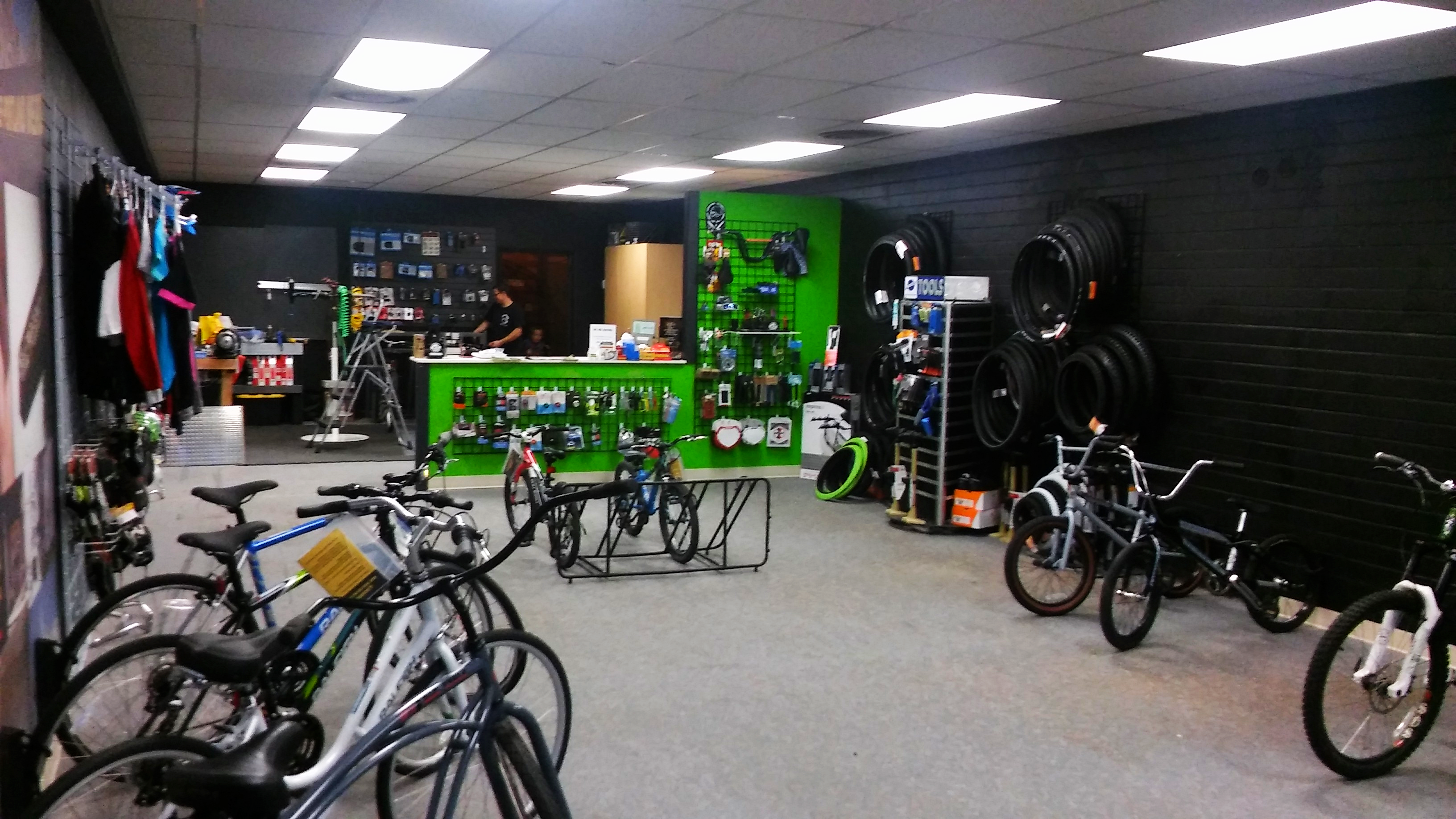 Lenny's Bike Shop interior (September 2015). Photo: My Ferndale News