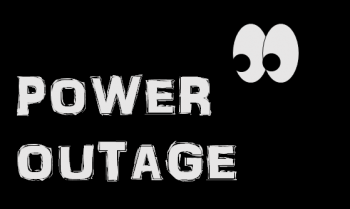 power outage stock graphic