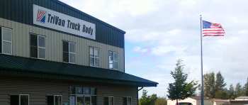 TriVan Truck Body building exterior 2015