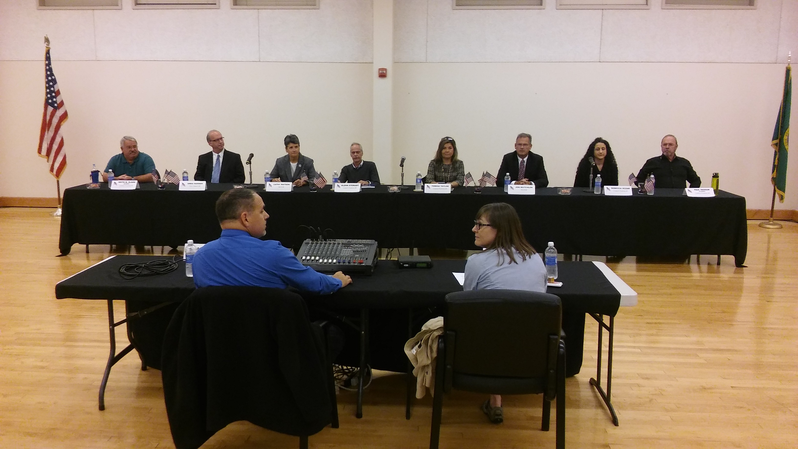 2015 general election candidates forum