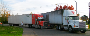 semi trucks collide at labounty drive 2015-10-27