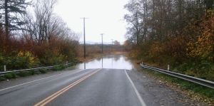 Marine Drive from Lummi Shore Road ROAD CLOSED 2015-11-14