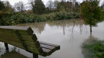 VanderYacht Park during 17' flooding 2015-11-14