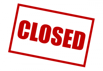 closed sign - stock graphic