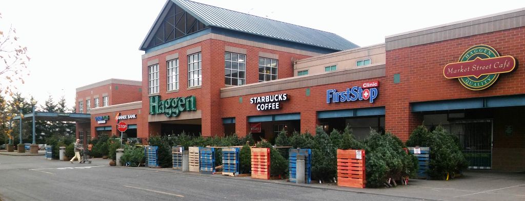 Ferndale Haggen store exterior (December 4, 2015). Photo: Whatcom News