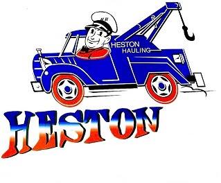 heston hauling color logo