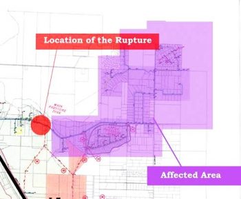 waterline rupture affects Axton Road neighbors 2015-12-18 credit COF 2