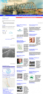Discover Ferndale screencap of website 2014-12-10