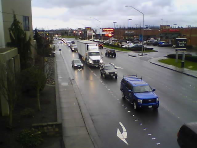 east main street on an unusually busy day 2016-01-29 1355