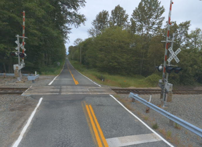 RR crossing at Henry Road