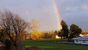 rainbow over ferndale 2016-02-19