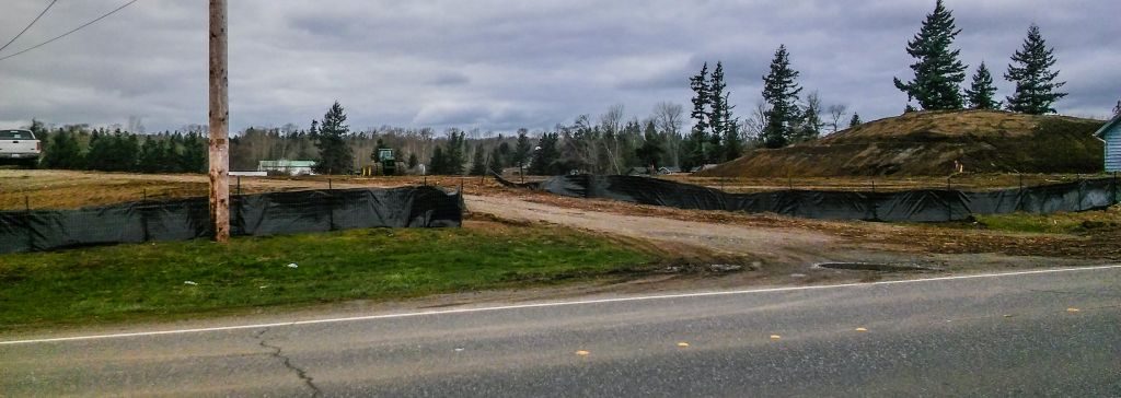 business park site prep 6407 Portal Way 2016-03-02