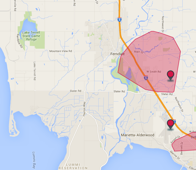 outage map 2016-03-10 0500