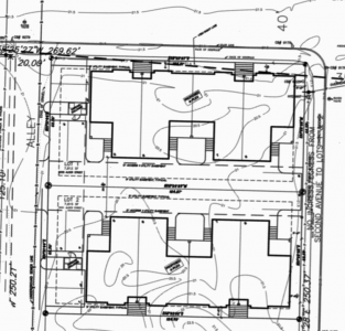 2nd and alder townhouses site plan