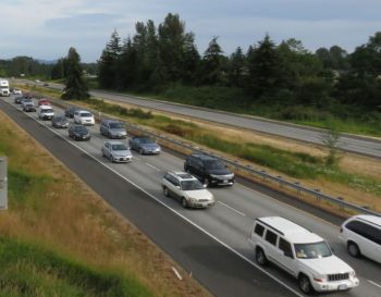 I-5 traffic jam nb at smith rd 2106-06-21