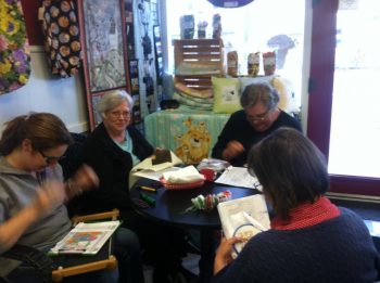 first ufo night at the checkered apron May 2016 - photo barb obrine