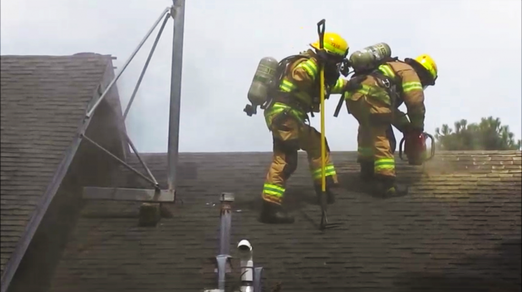 republic services fire video poster