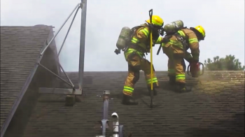 republic services fire video poster