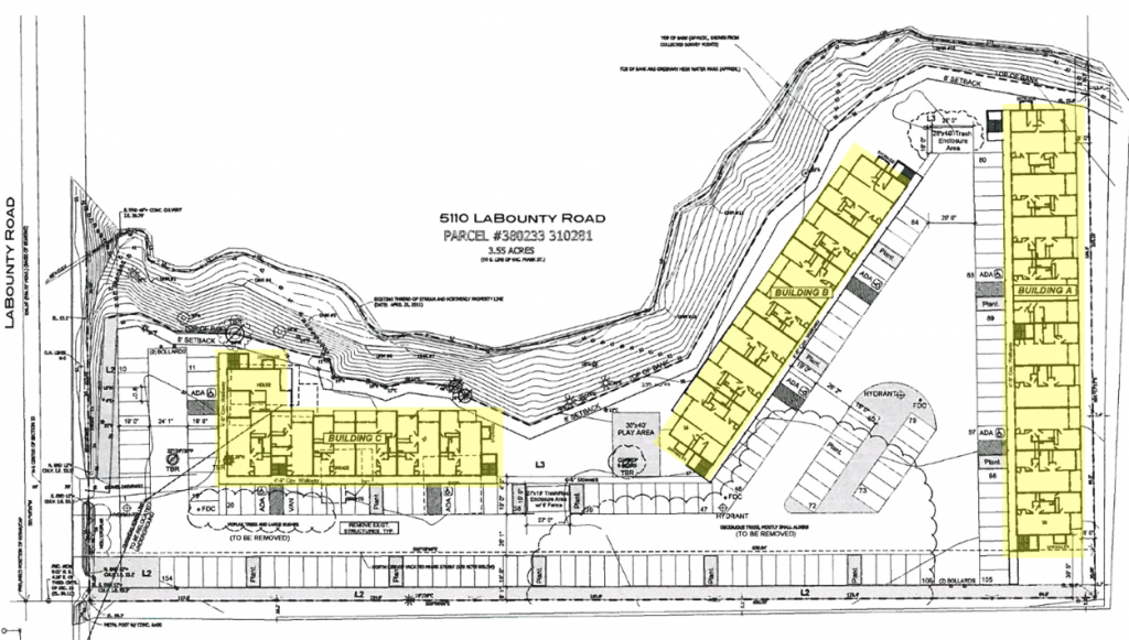 site plan labounty apartments 2014 version