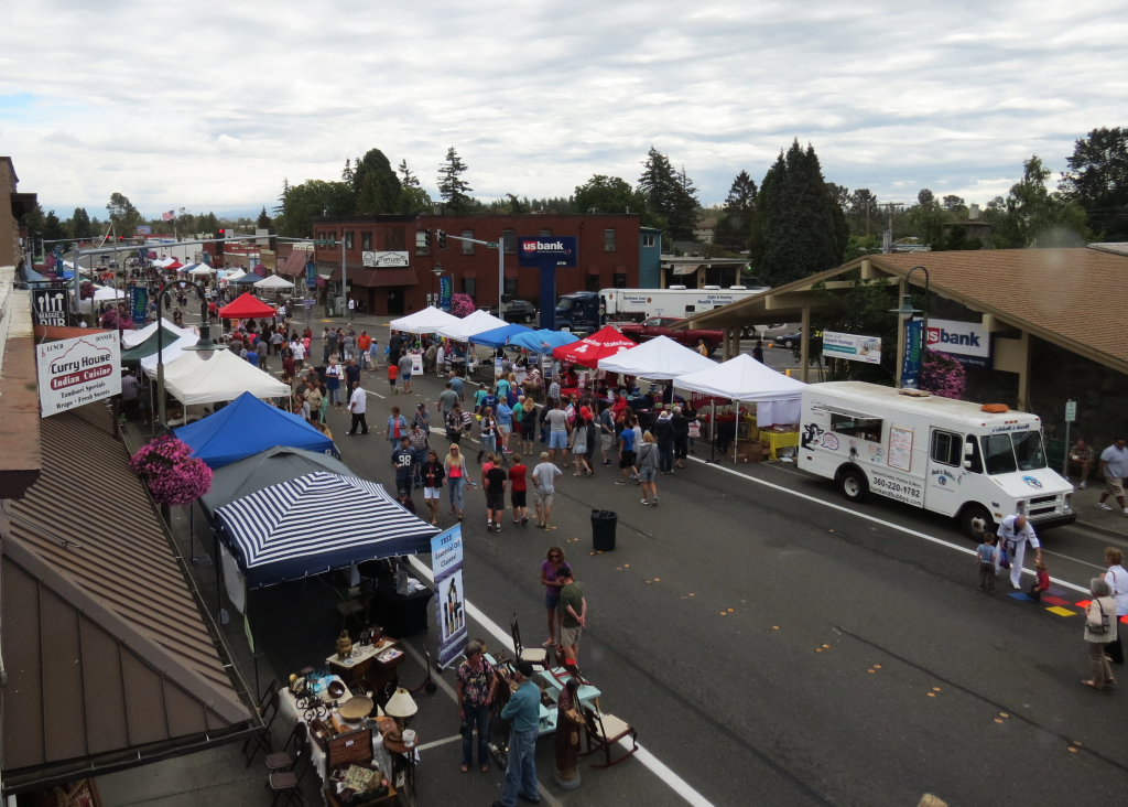 2016 Ferndale Street Festival looking east. Photo: My Ferndale News