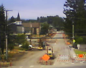 washington street construction project - webcam 2016-08-07