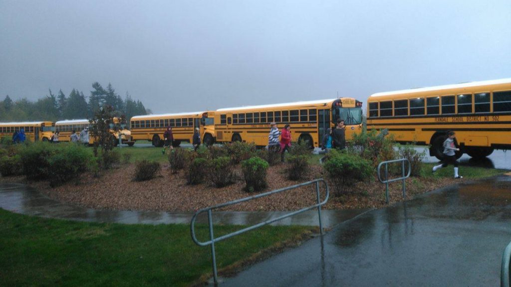 green-hornet-students-head-to-the-buses-for-evacuation
