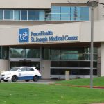 PeaceHealth St. Joseph Medical Center entrance (November 2016). Photo: Whatcom News