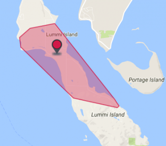 pse outage map lummi island 2 2017-01-10 1630