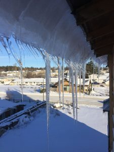icicles hanging on a sunny day - art Rojsza