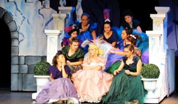 performers onstage during fhs cinderella dress rehearsal 2017-02-22